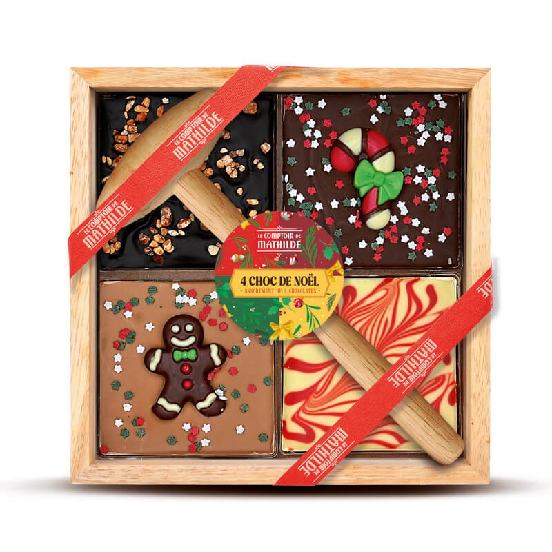 4 en 1 de Noël - Chocolat à Casser